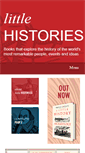 Mobile Screenshot of littlehistory.org